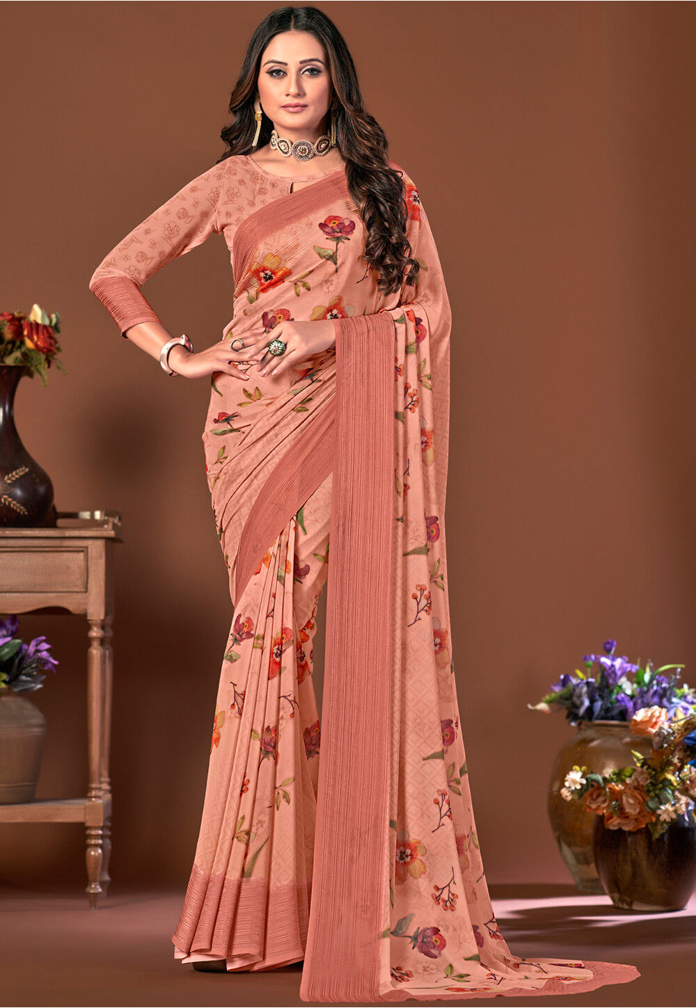 Enchanting Dark Pink Soft Silk Saree with Fantabulous Blouse Piece –  LajreeDesigner