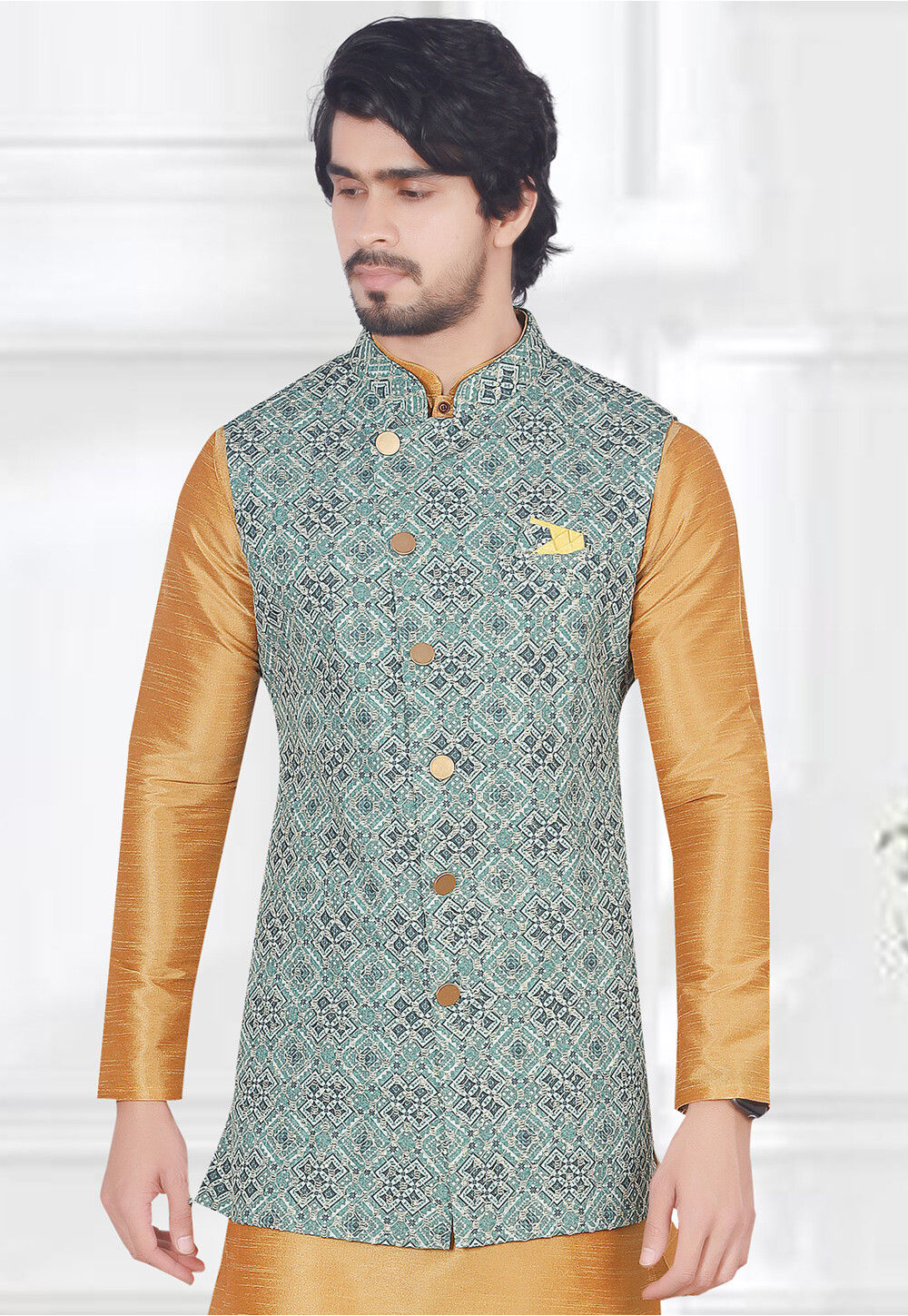 Nehru jacket long sleeve Clearance