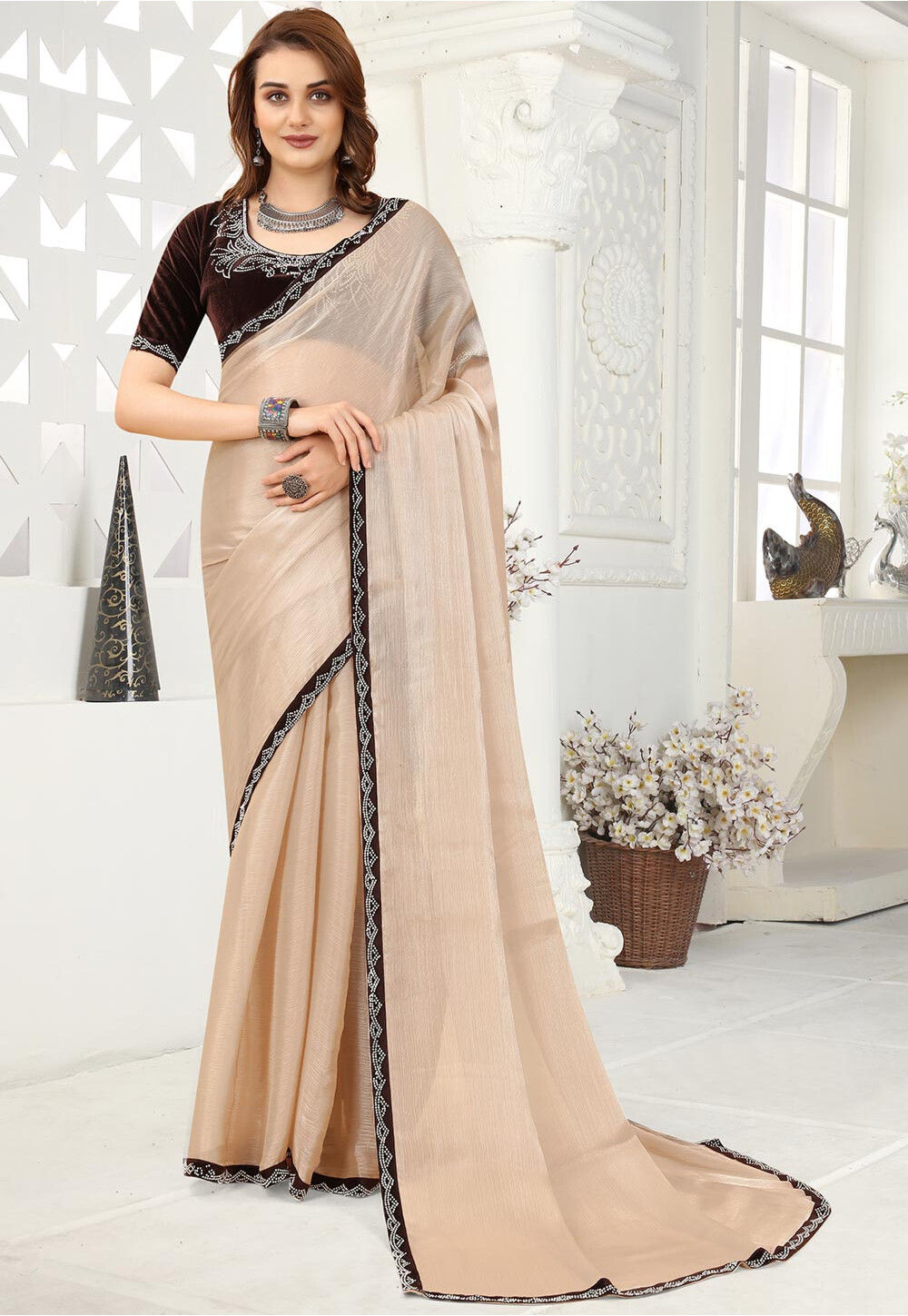 Pure Silk Pattu Half saree model designs with Shivangi