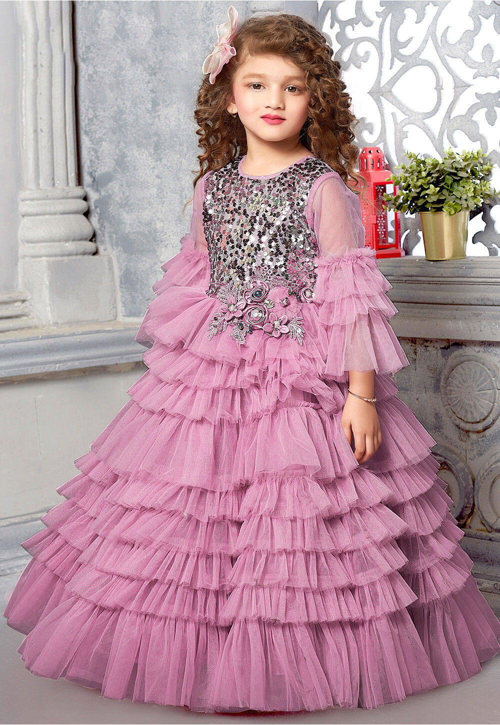 Buy Pink Dresses & Gowns for Women by Zeelpin Online | Ajio.com