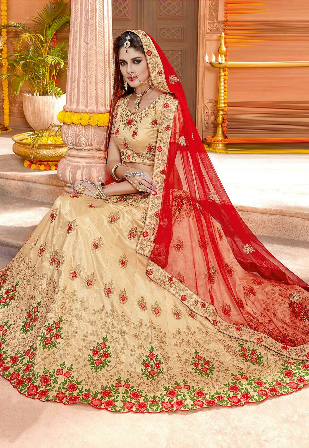 Page 2 | Bridal - Bead Work - Lehenga Choli Online in Latest and Trendy  Designs at Utsav Fashion