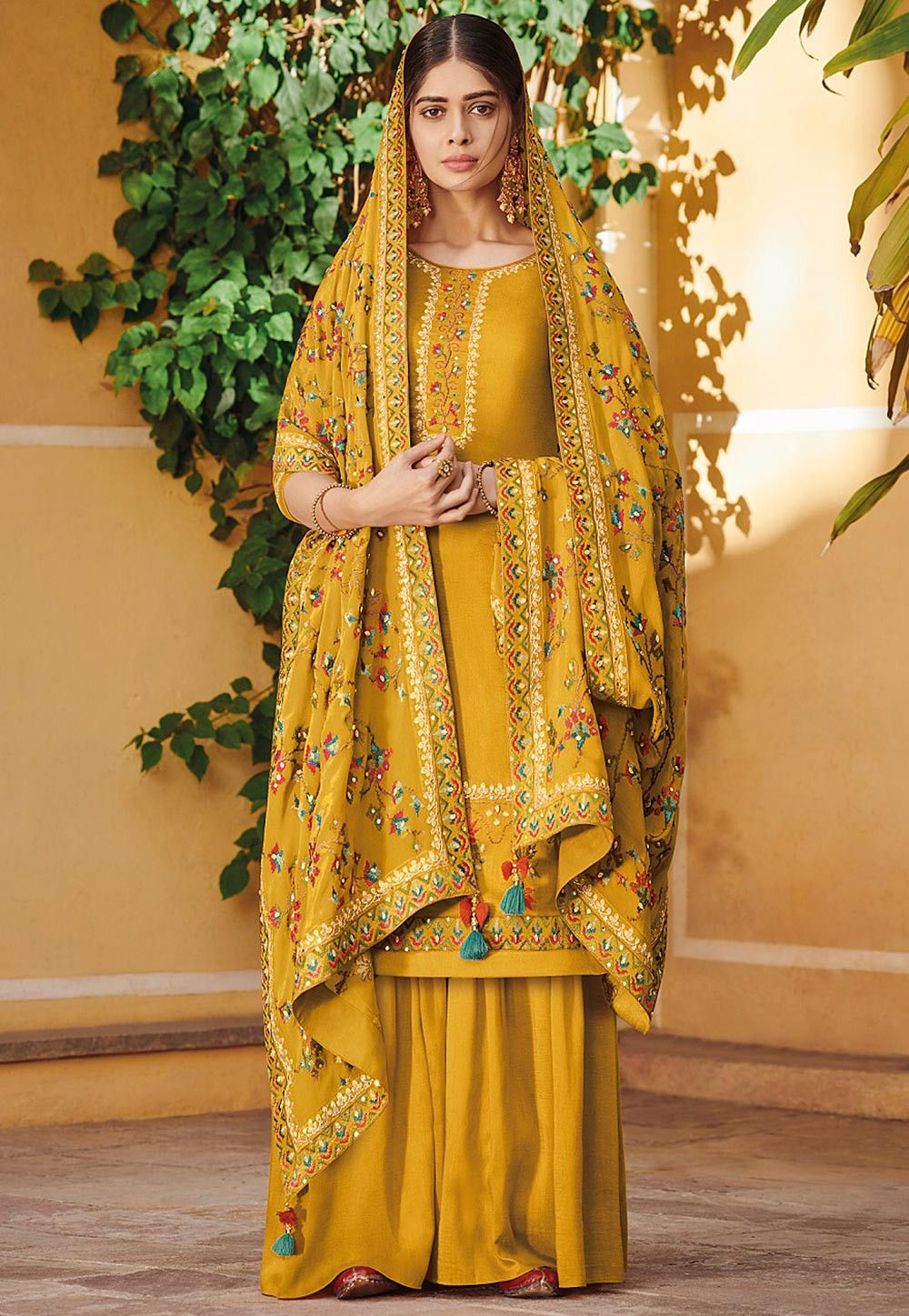 Mustard pakistani store dresses