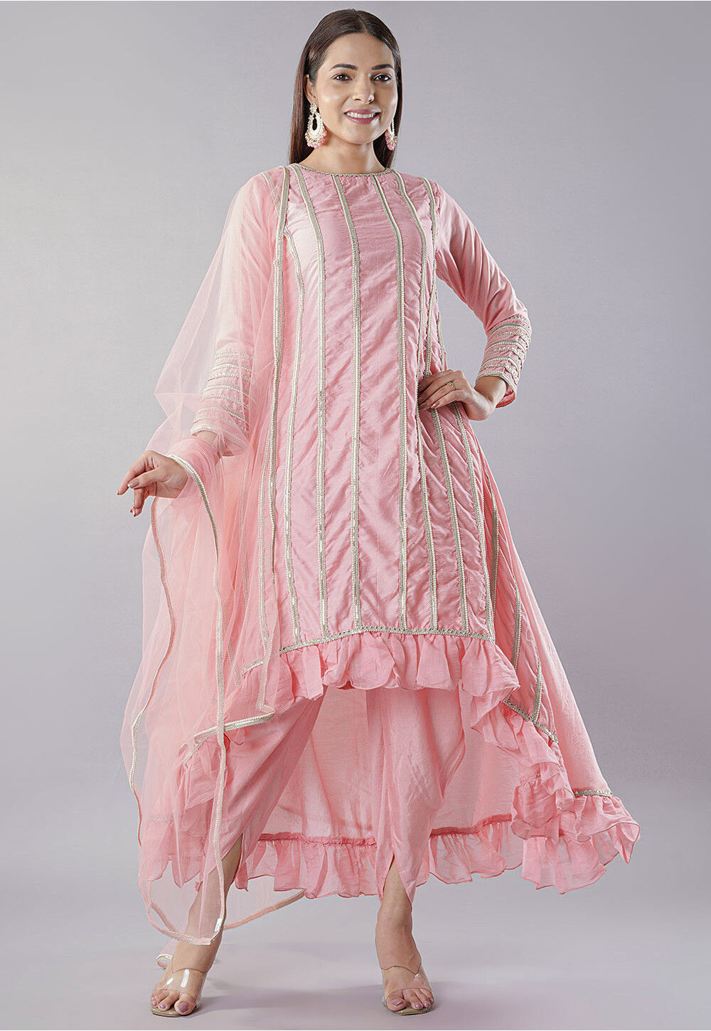 Hot pink punjabi suits hotsell