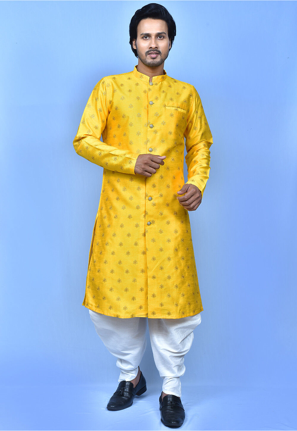 Yellow sherwani online