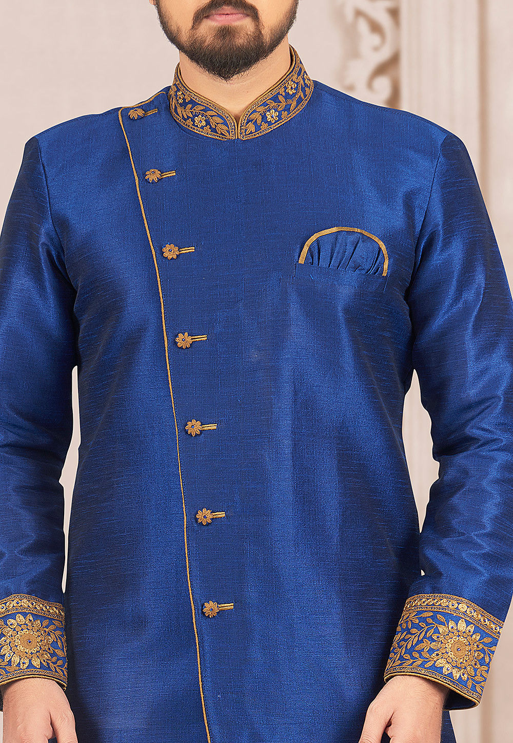 ladies sherwani collar design