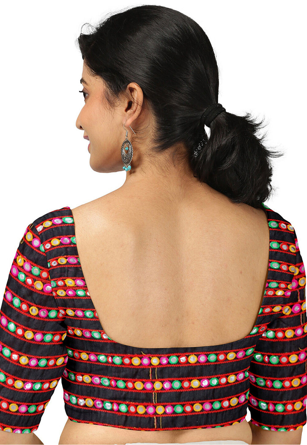 Blush Embroidered Dupion Delyth