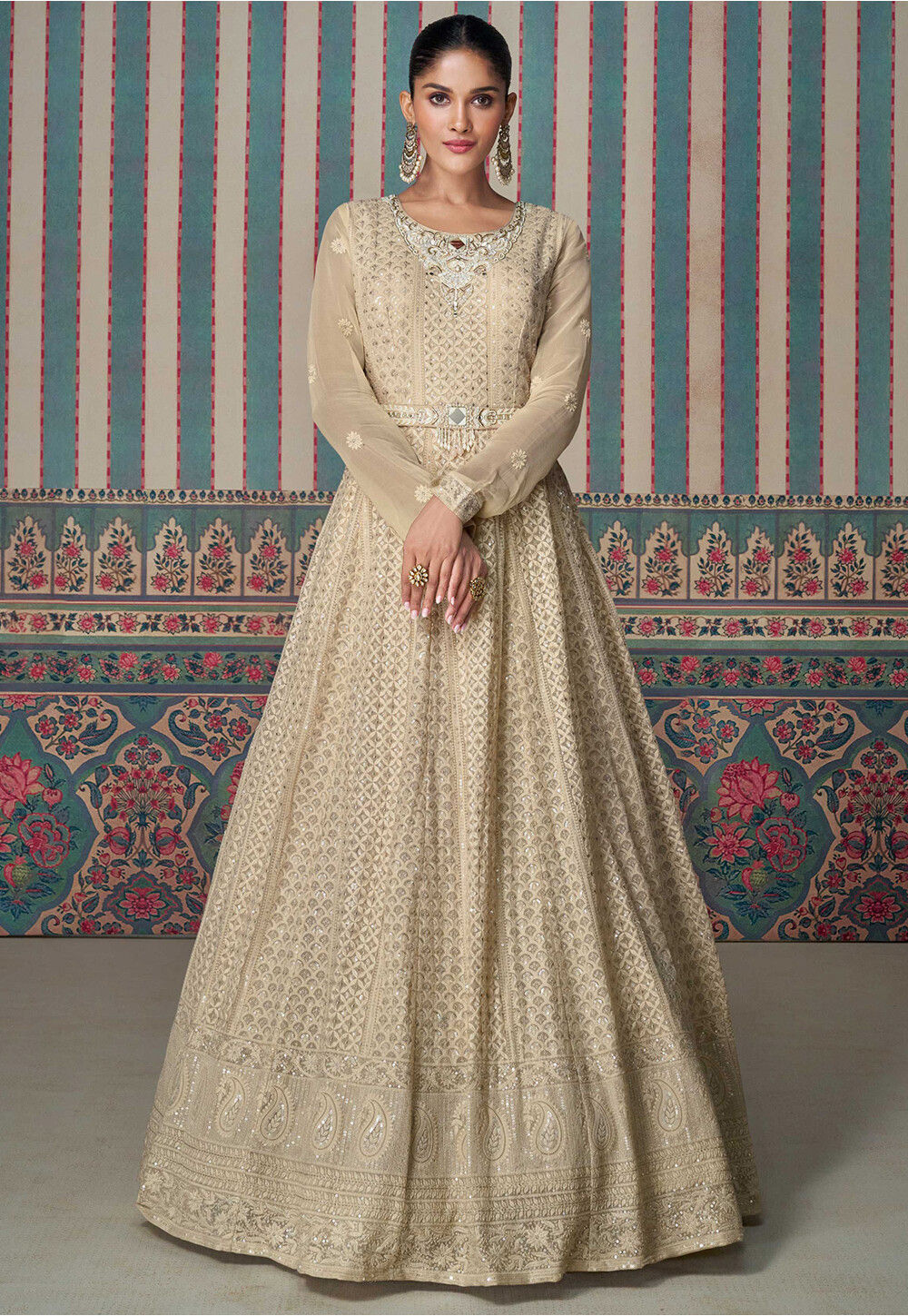 Utsav Gowns Utsav Fashion Cotton Western Dresses Online India Hot Indo  Western