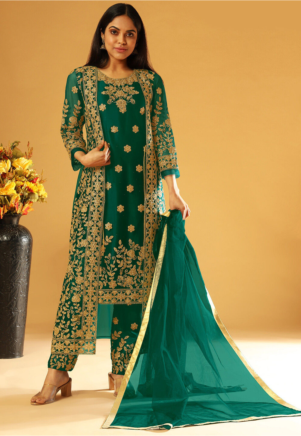 Indian Jacket Style Dresses Koti Anarkali Suits 2024-25 Collection |  Pakistani fashion party wear, Pakistani dresses, Black anarkali