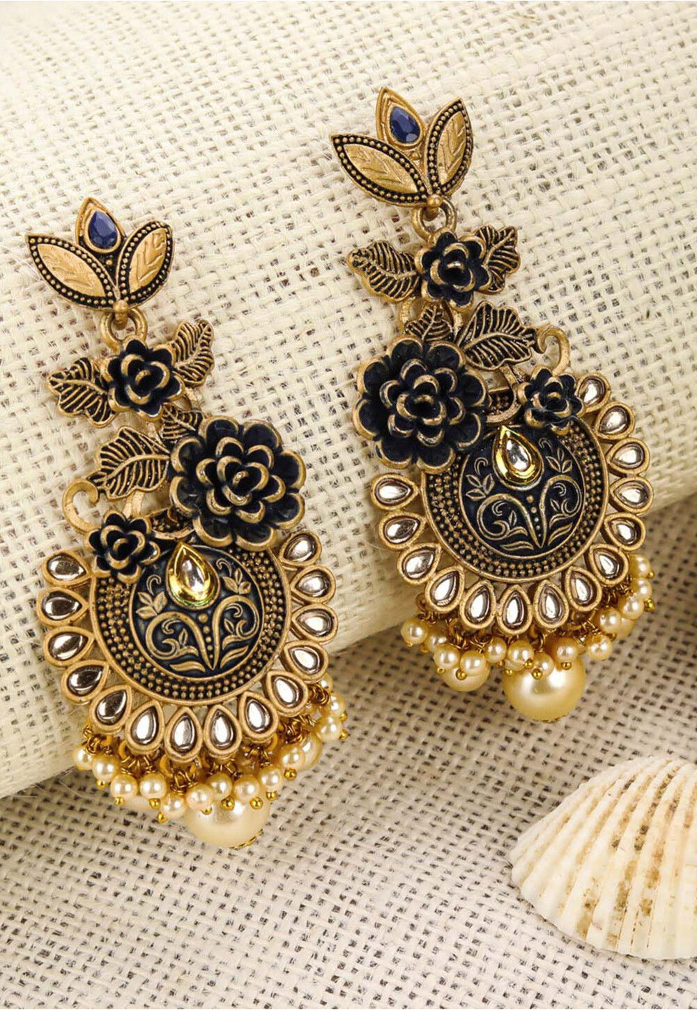 Artificial sales meenakari jewellery