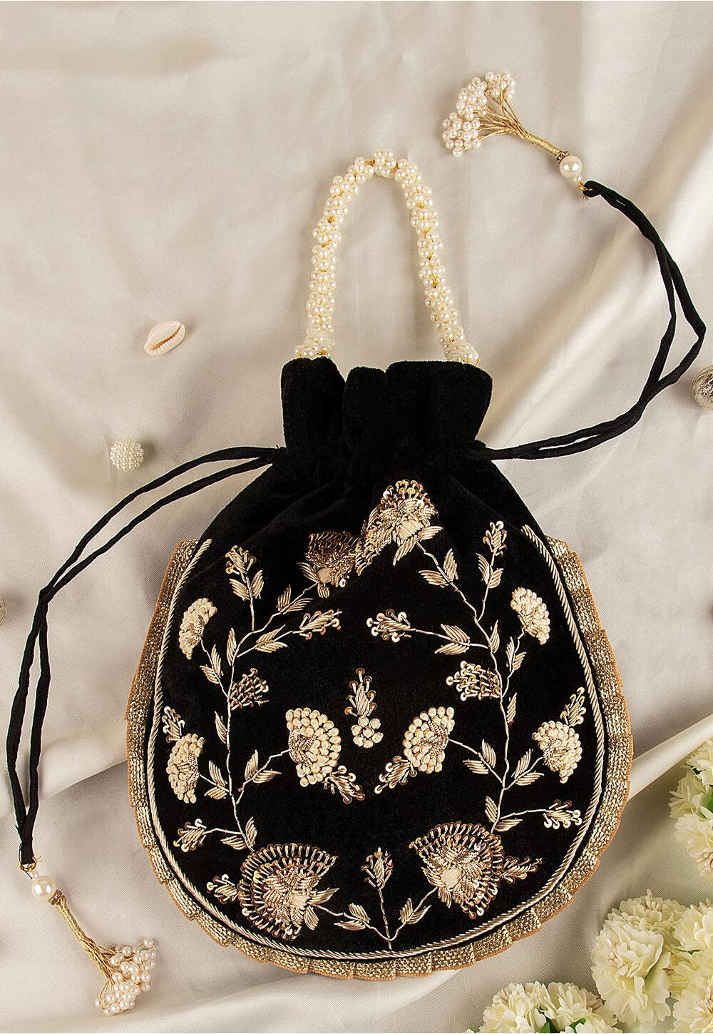 Velvet potli bags cheap