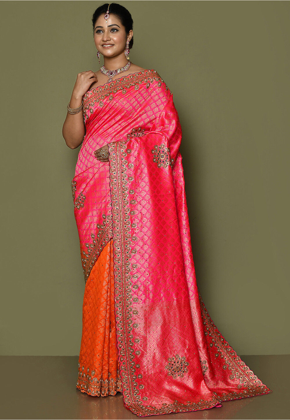 Half Sarees | Buy Pure Silk Half Sarees Online | POTHYS