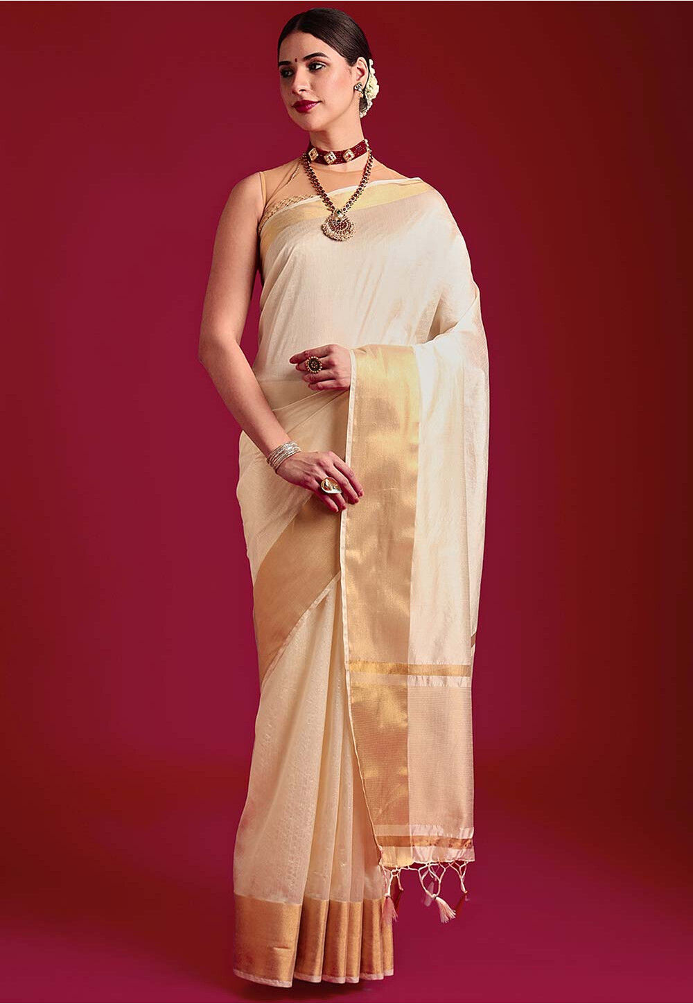 Buy Traditional Kerala Saree Online at the Best Price | HARADHI
