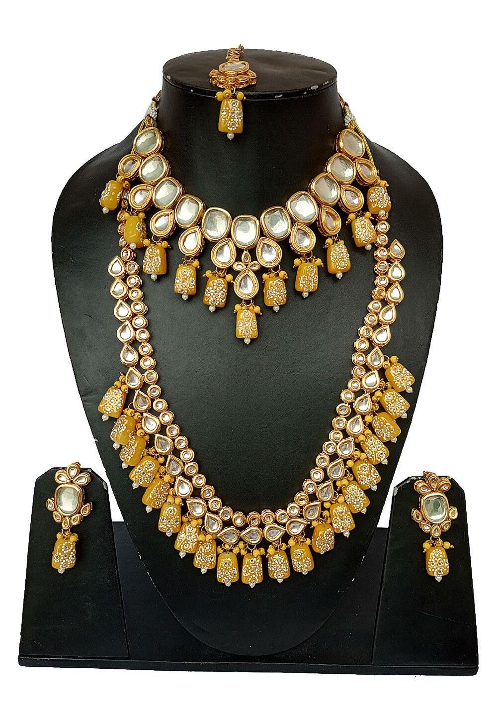 Kundan bridal jewellery sets with prices on sale