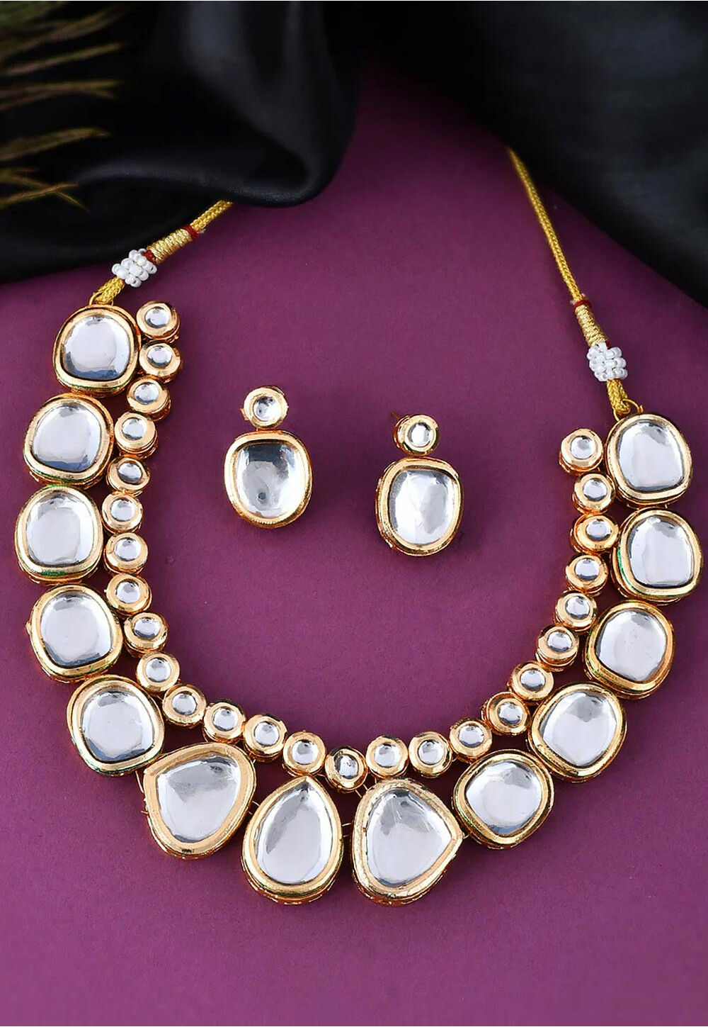 Kundan payal top