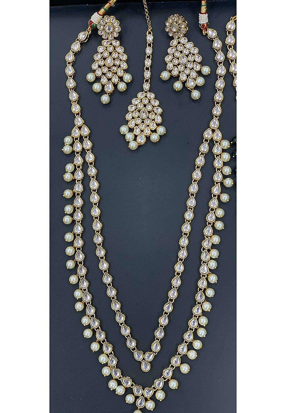 Kundan Layered Necklace Set : JMY1037