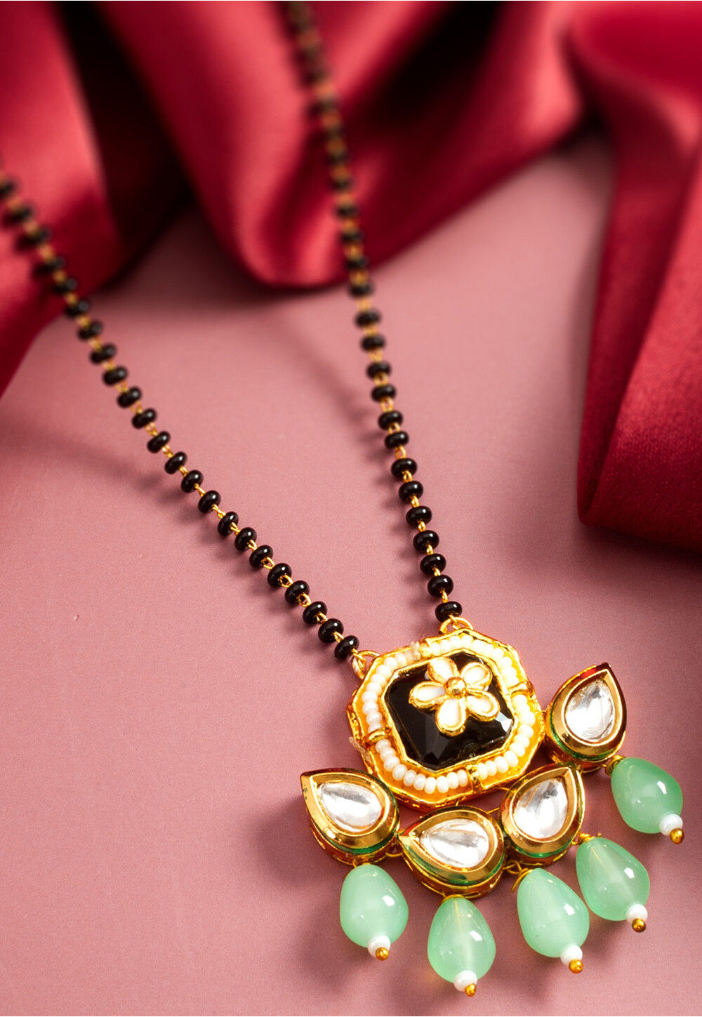 Buy Kundan Mangalsutra Online JPM6972 Utsav Fashion