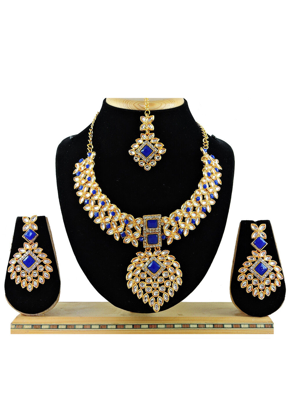 Buy Kundan Necklace Set Online JHU4350 Utsav Fashion