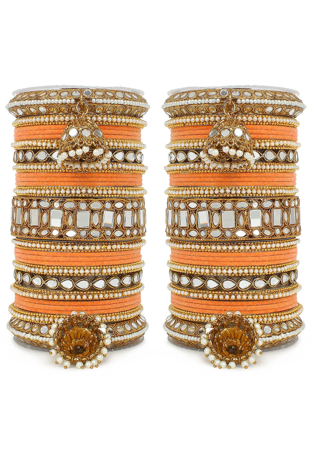 Silk thread mirror bangles new arrivals