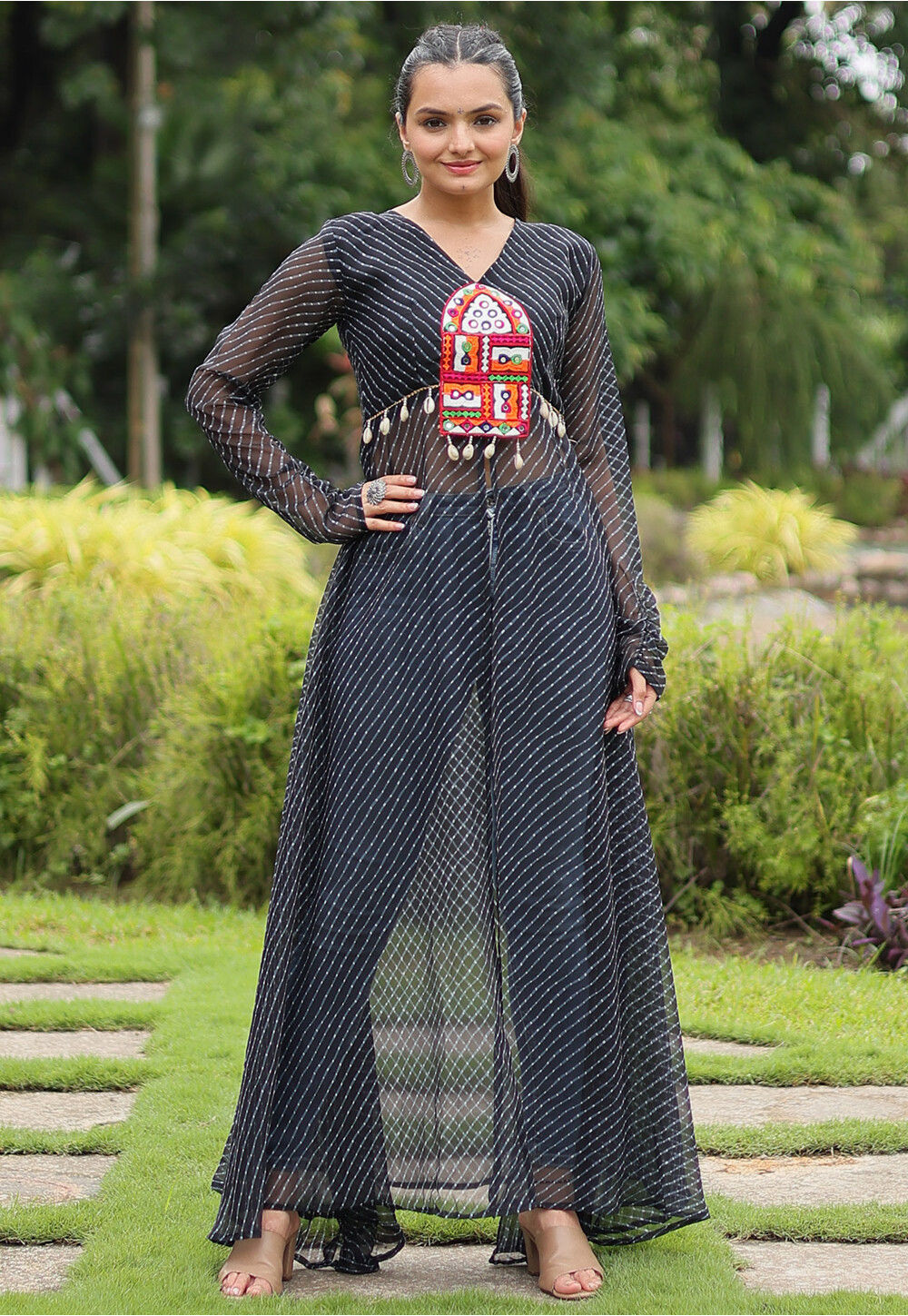 Traditional kurtis for navratri top