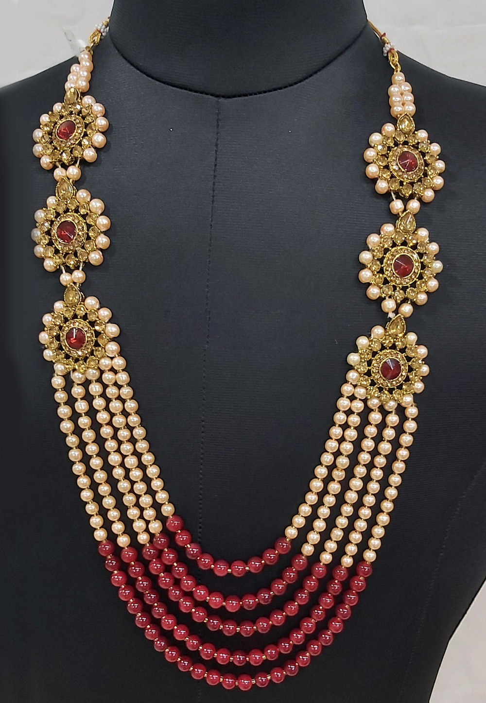 Buy Pearl Layered Kanthimala Online : MGM56 - Utsav Fashion