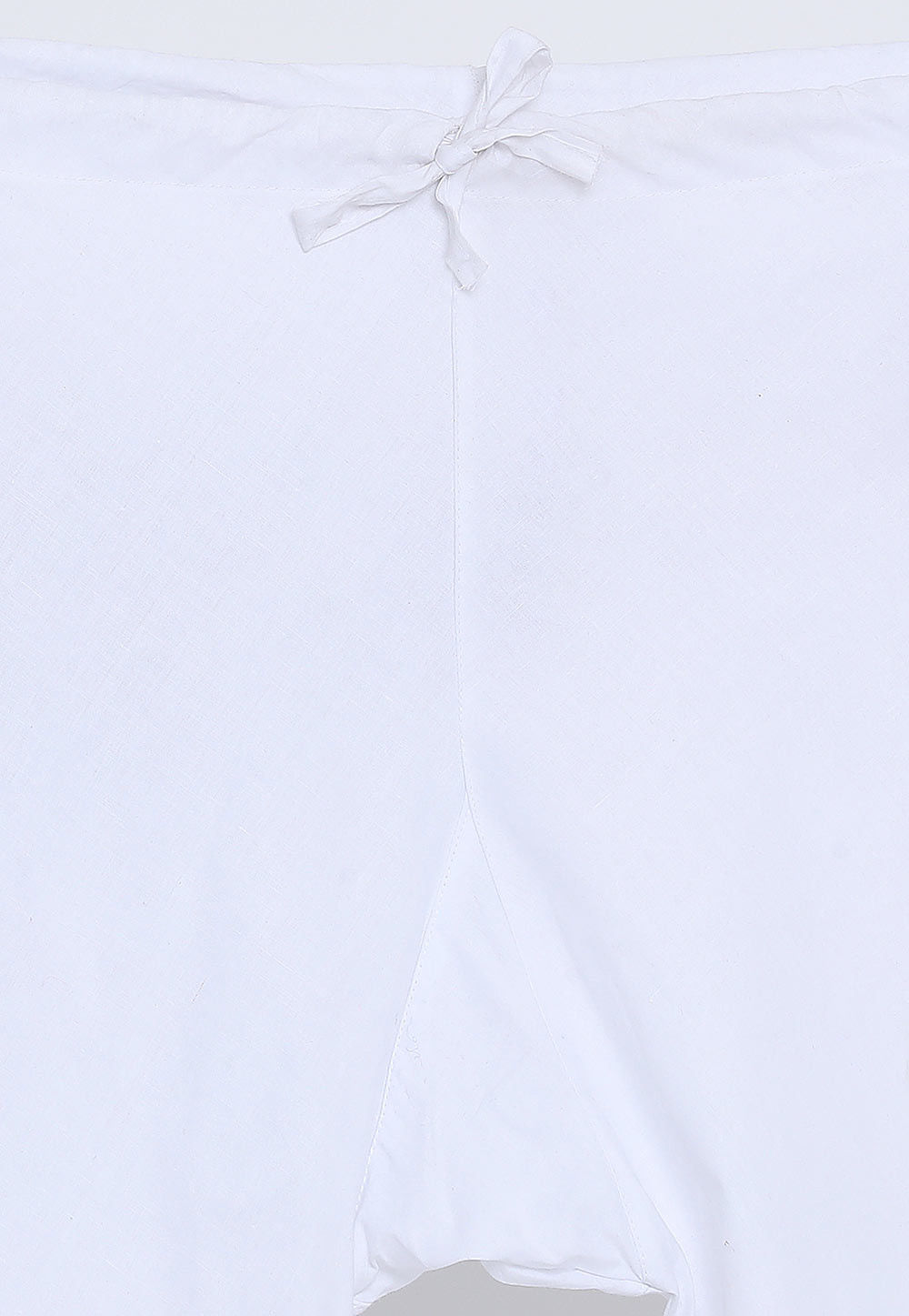 Ivory Muslin Asymmetric Kurta Set main image 1