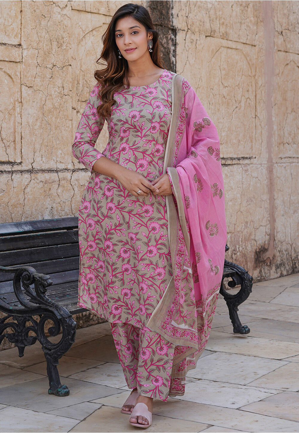 Pakistani Cotton Suit Fabric Latest Collection