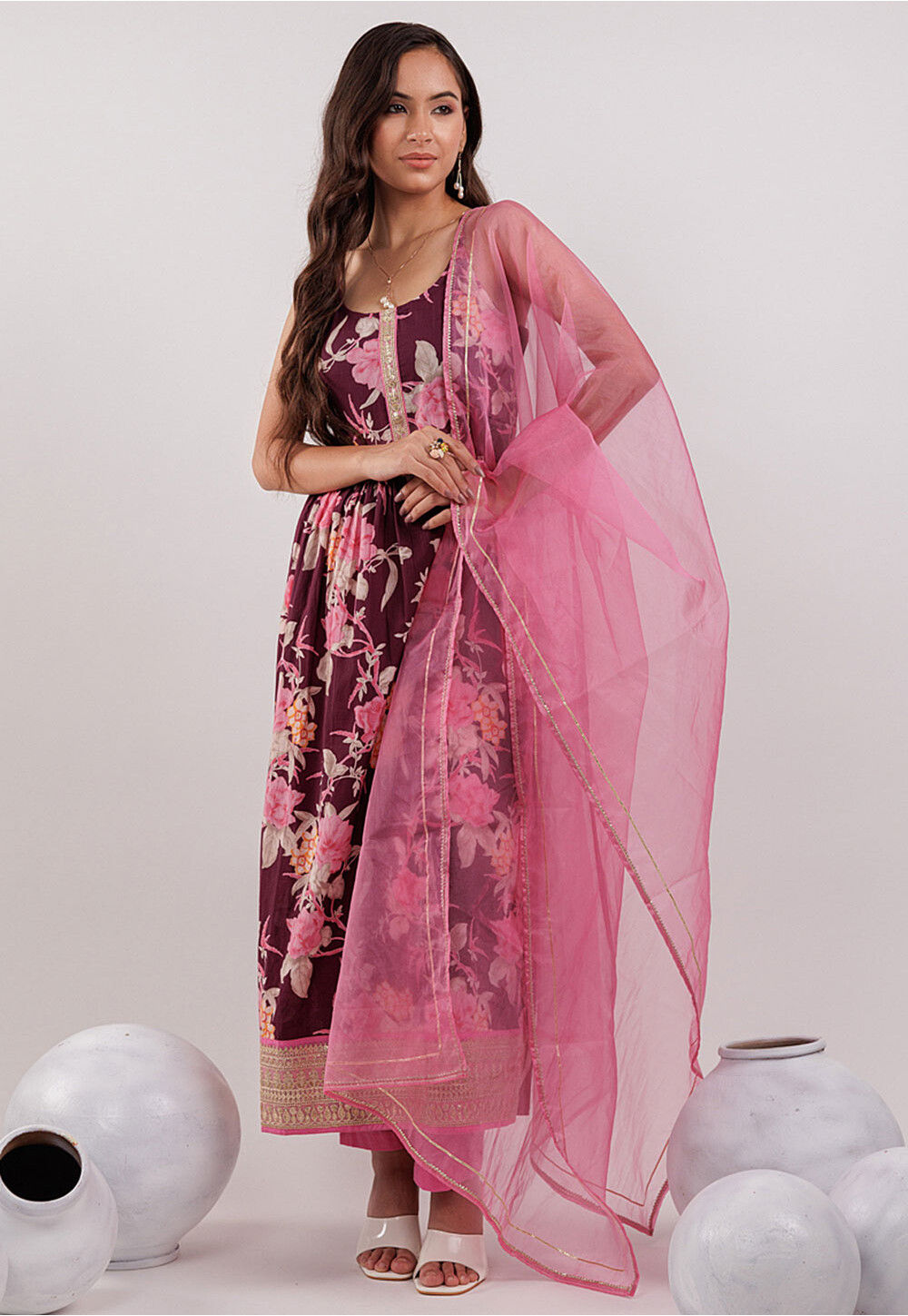 PURE COTTON PRINTED PAKISTANI SUITE main image 1