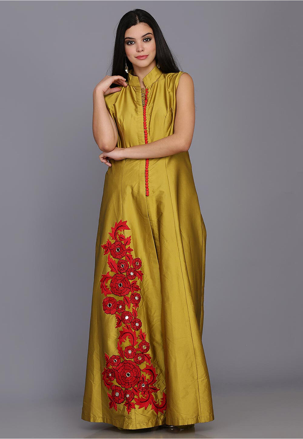 Taffeta 2025 silk anarkali