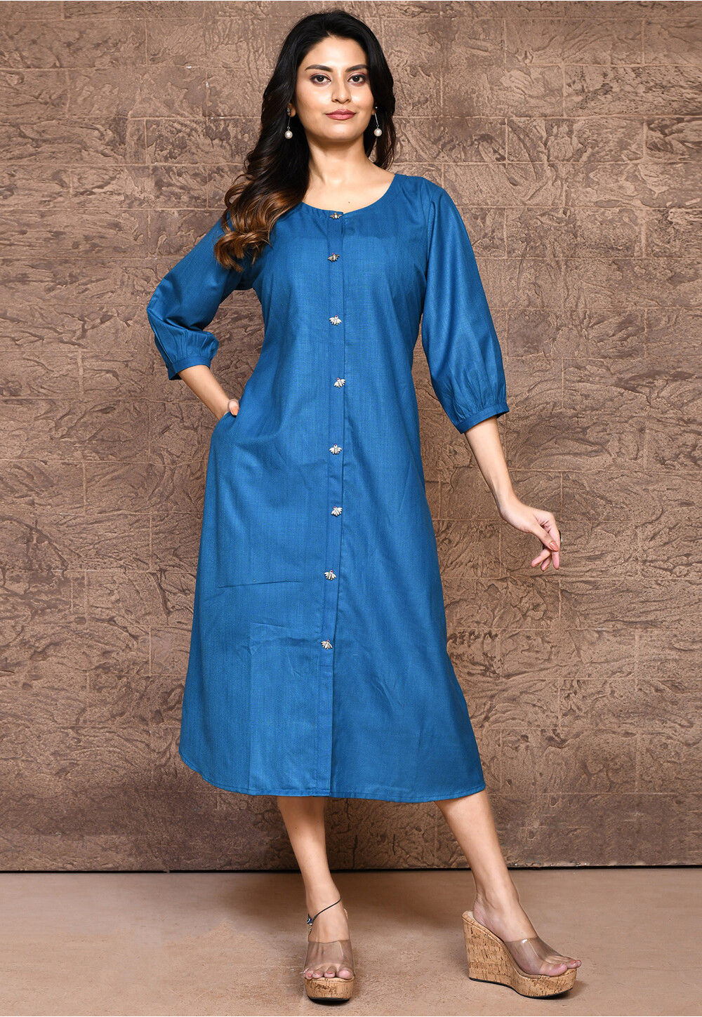 Royal Blue Sparkle Tulle V-Neck Multi-Layer Long Prom Dress PSK510 –  Pgmdress