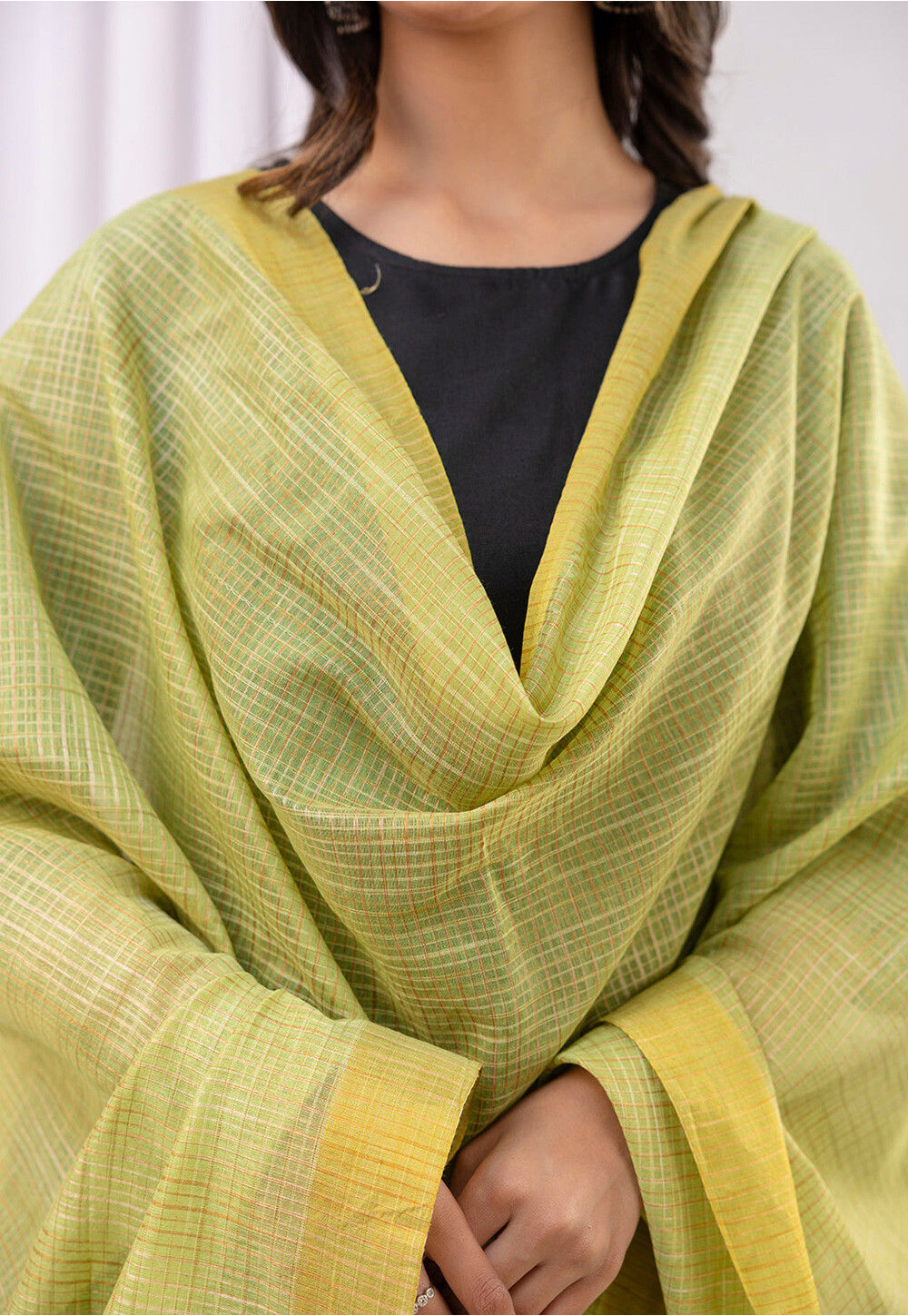 Buy Solid Color Cotton Pakistani Suit in Black Online : KTF969 - Utsav ...