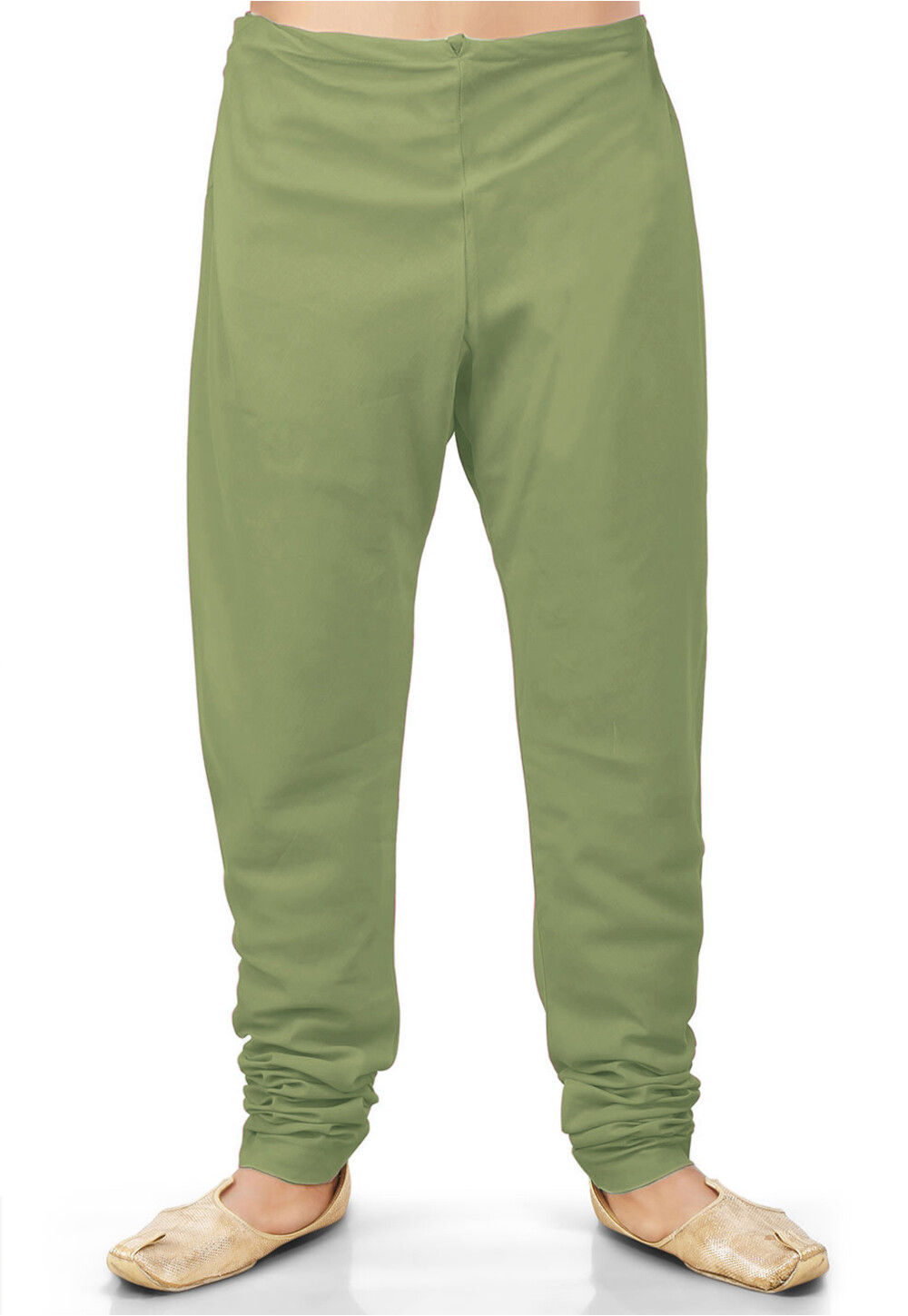Green silk churidar hotsell