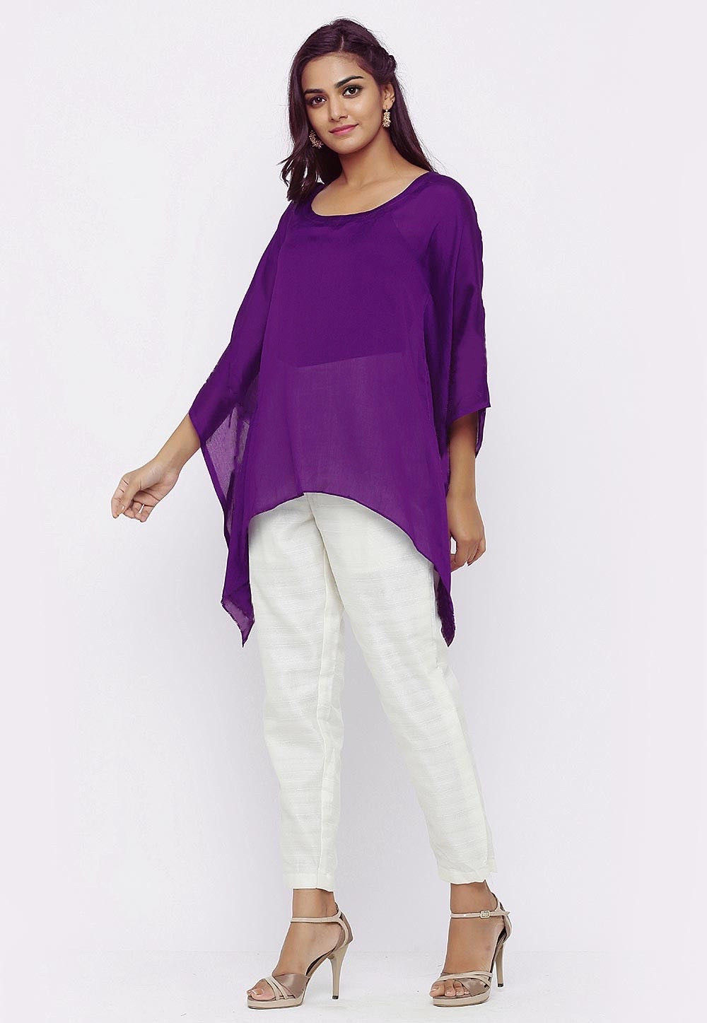 Sunshine Crepe Kaftan Top