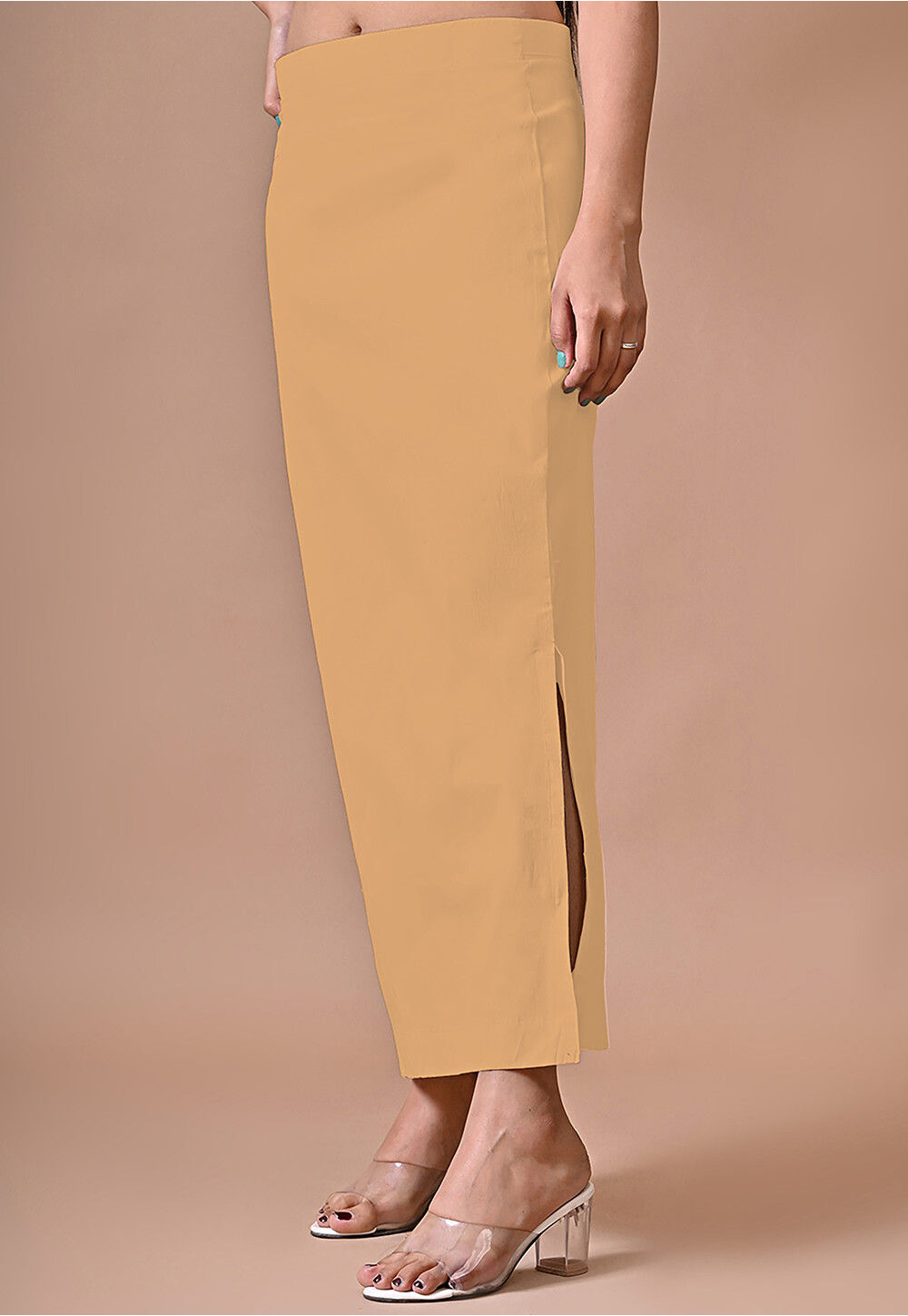 Lycra Cotton Saree Shapewear Petticoat Women, India All Color Women Under  Skirts