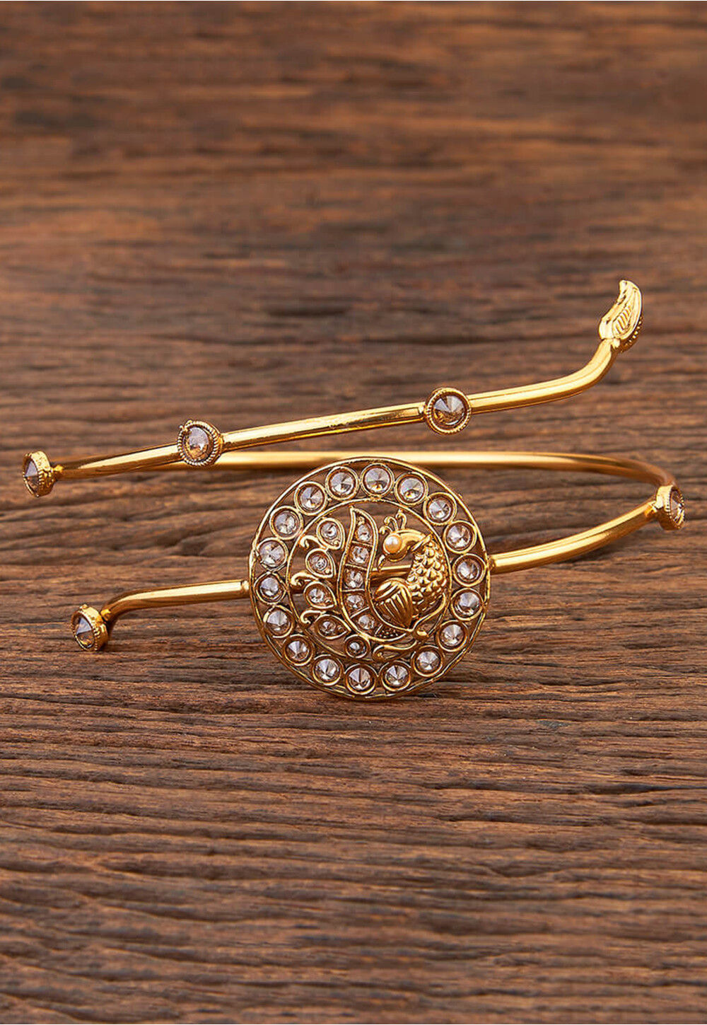 Buy Stone Studded Adjustable Armlet Online : JKC7750 - Utsav Fashion