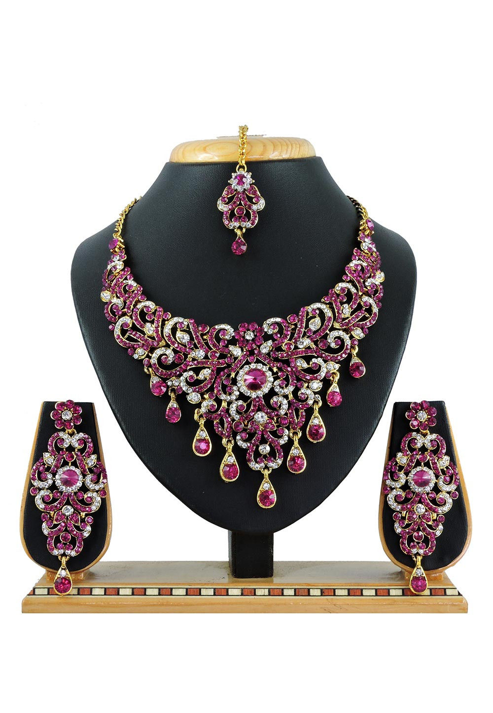 Stone necklace flipkart online