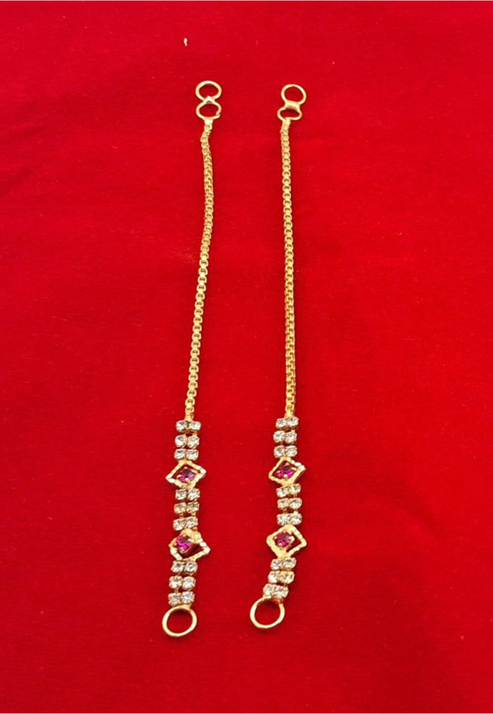 Stone ear chain on sale