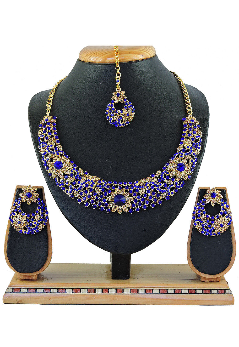 Buy Stone Studded Necklace Set Online JHU2492 Utsav Fashion