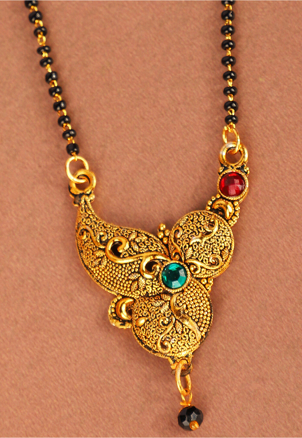 Buy Stone Studded Oxidised Mangalsutra Online : JUY962 - Utsav Fashion