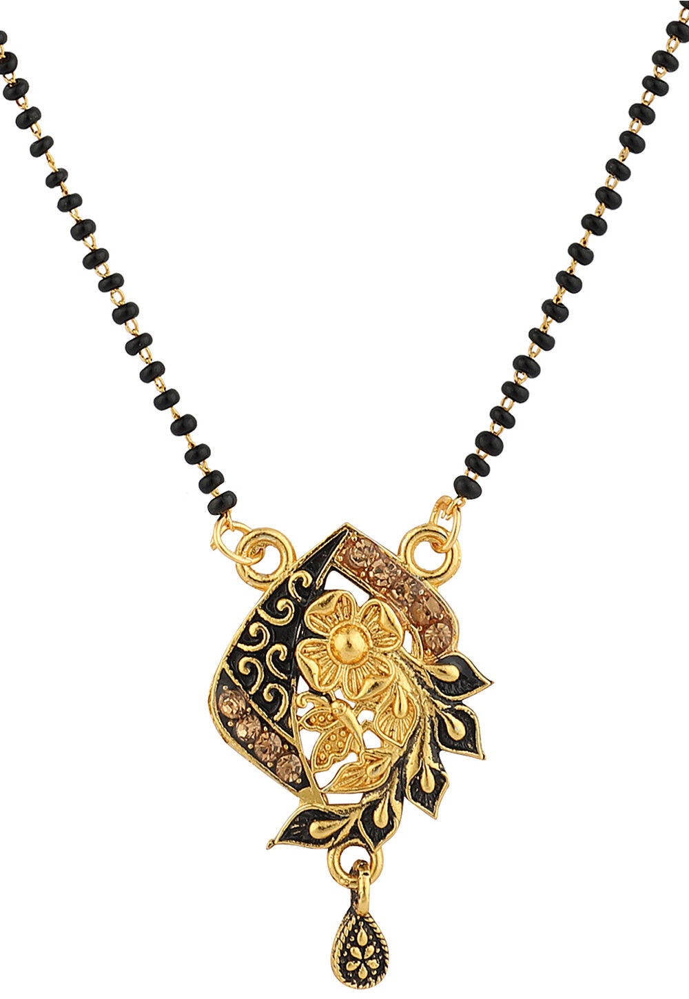 Buy Stone Studded Oxidised Mangalsutra Online : JUY969 - Utsav Fashion