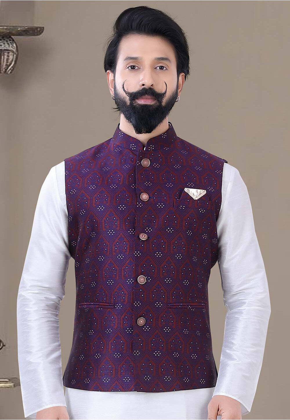 Purple modi jacket hotsell