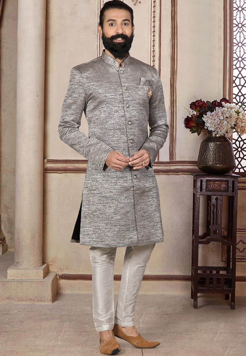 Shoes under sherwani hotsell