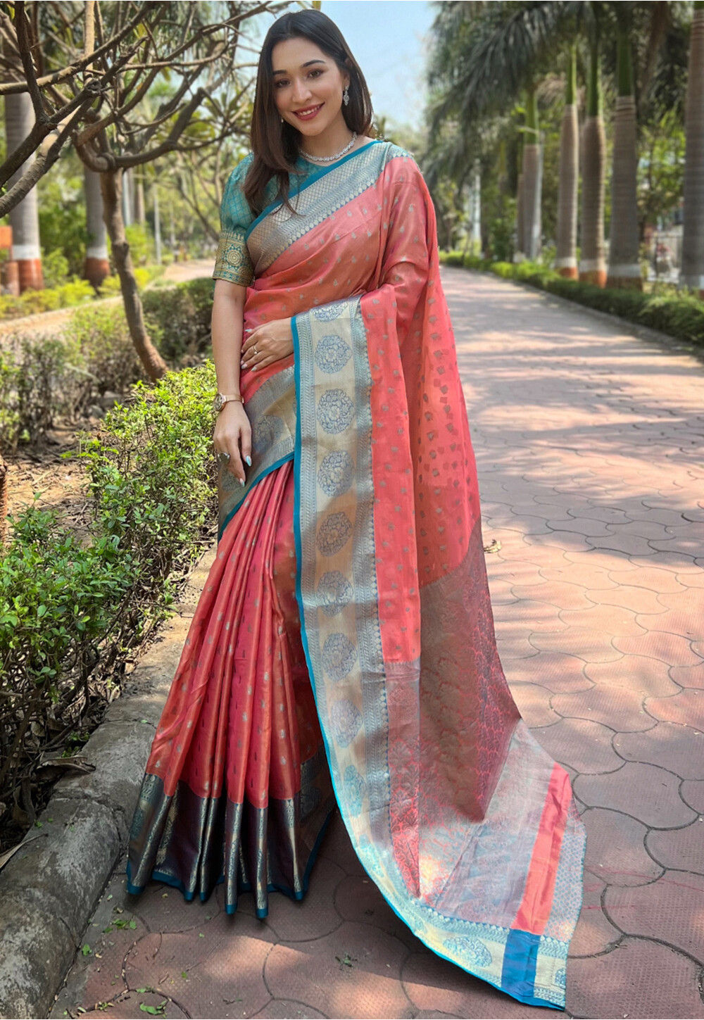 Woven Design Art Silk Saree main image 0