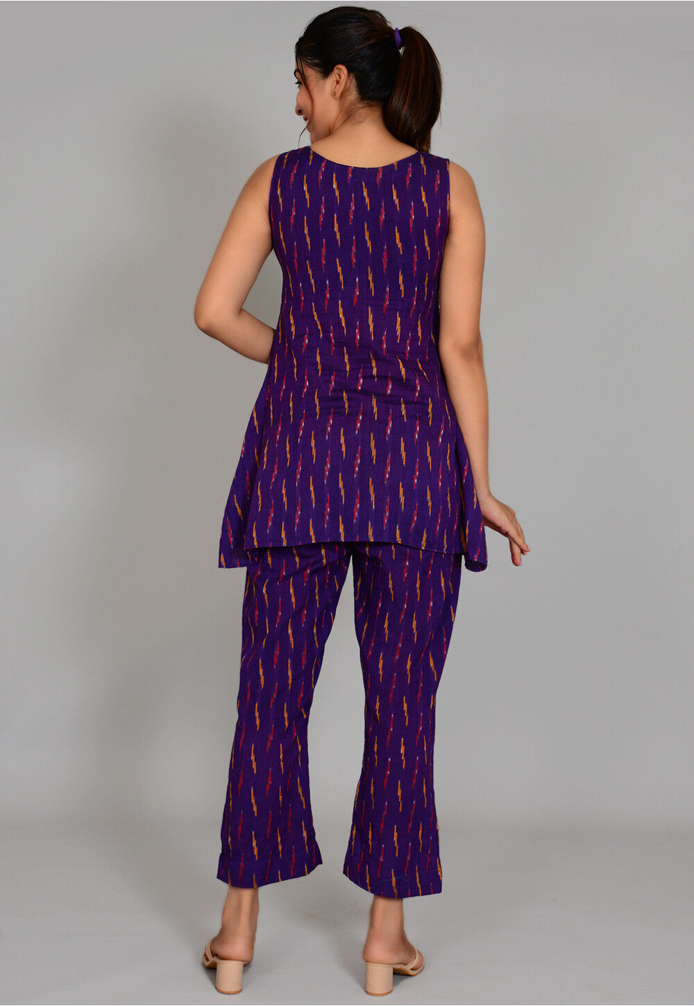 Light Purple - Plain Dyed Cotton Co-Ord Set