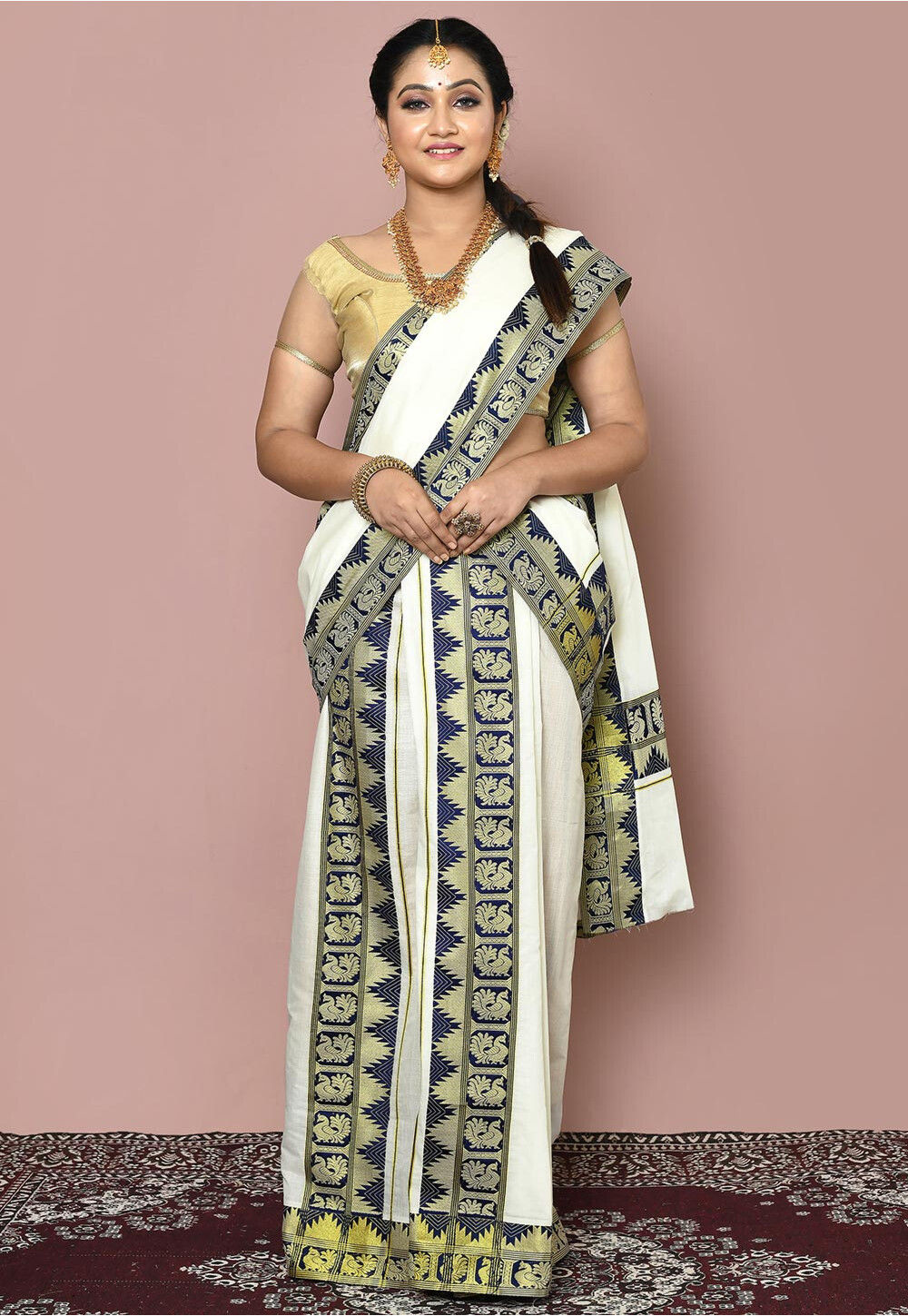 Pracol: Kerala Set Mundu - Ethnic wear - Women's Fashion