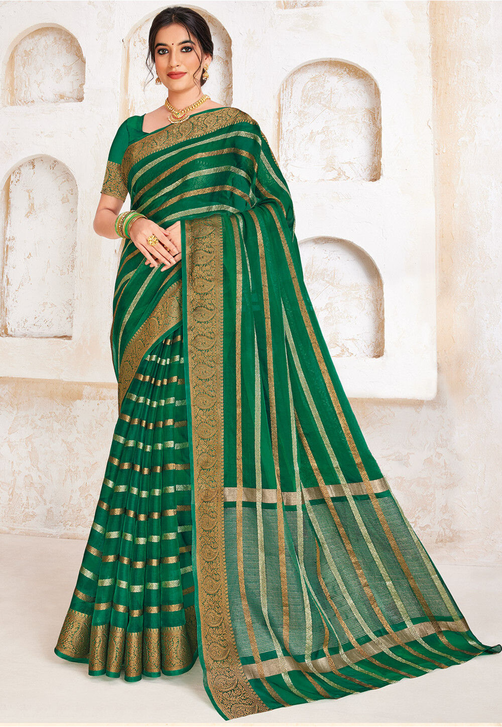 Organza Sarees: Buy Latest Indian Designer Organza Sarees Online - Utsav  Fashion