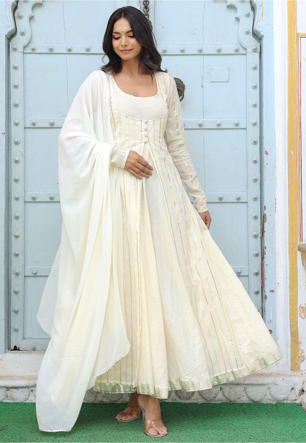 Pure cotton abaya 2025