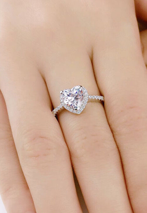 American Diamond Studded Adjustable Ring