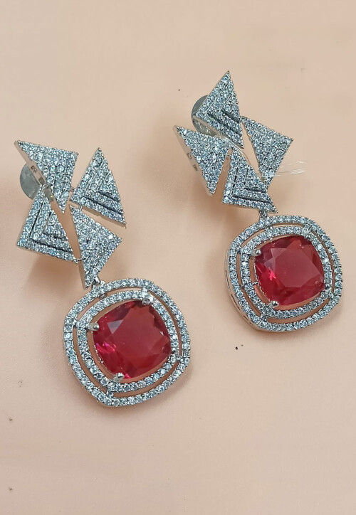 American Diamond Studded Earrings