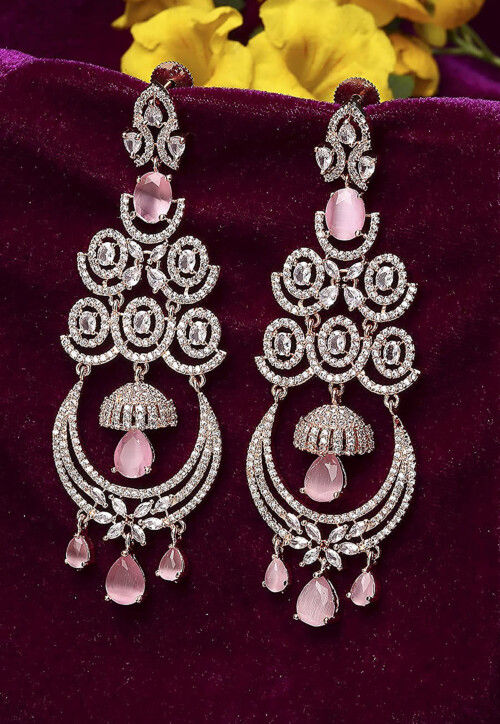 American Diamond Studded Earrings