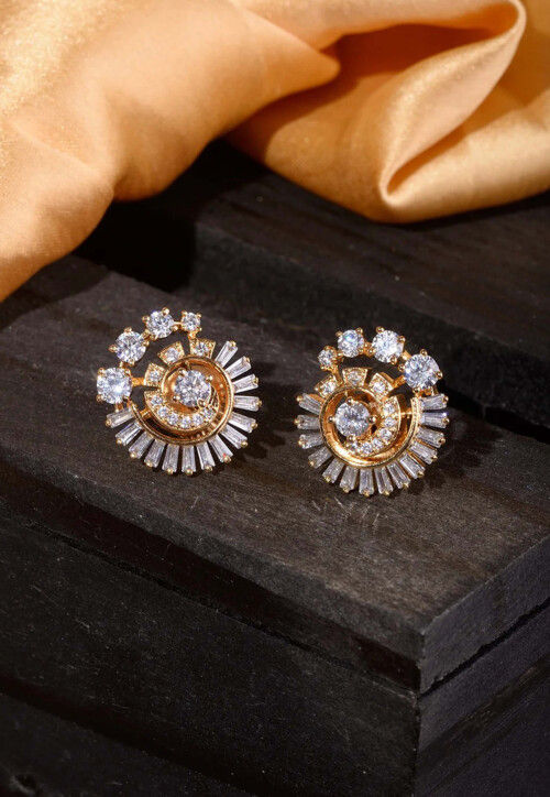 American Diamond Studded Earrings